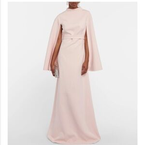 Safiyaa Blush Pink Long Sleeve Gown
